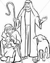 Clipart Nativity Jesus Shepherd Shepards Shepherds Baby Coloring Pages Christmas Clip Story Sheep Open Bethlehem Sharefaith Clipground sketch template