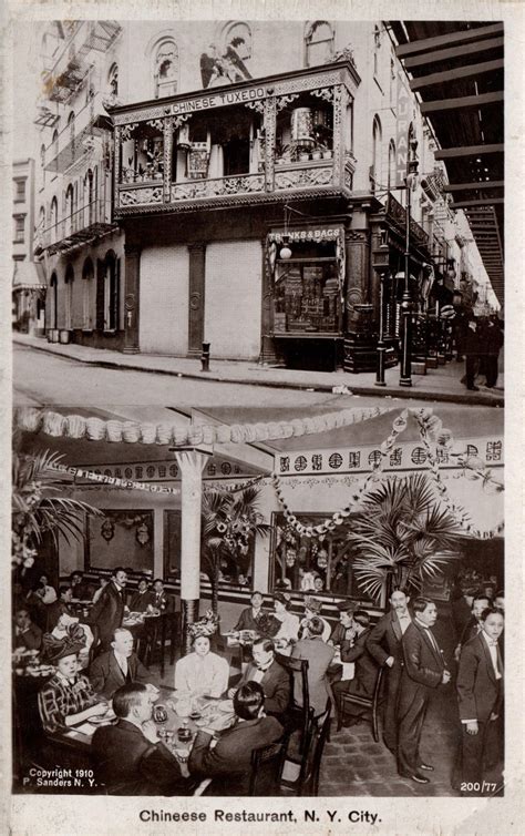 Old New York In Postcards 19 Chinese Restaurants A Brief History