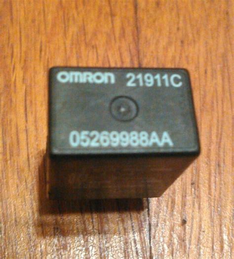 omron genuine relay  chrysler dodge plymouth aa ebay