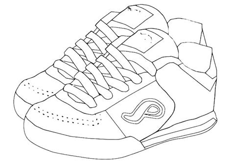 kd  shoes coloring pages