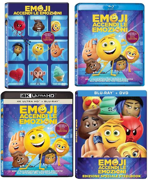Emoji Accendi Le Emozioni In Dvd Blu Ray E 4k Ultra Hd