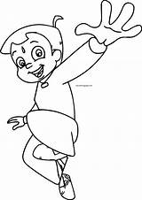 Coloring Chhota Page52 Bheem Jump Wecoloringpage sketch template