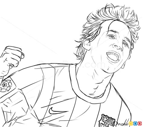 draw lionel messi celebrities   draw drawing ideas