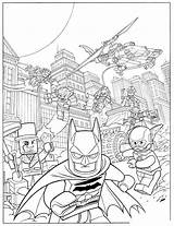 Batman Lego Movie Pages Flying Coloring Action sketch template