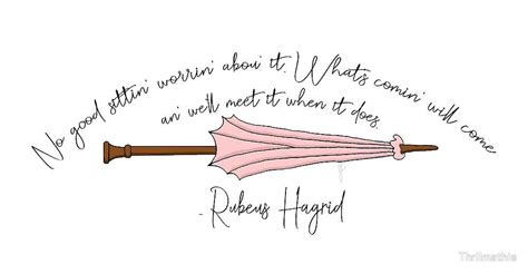 Rubeus Hagrid Wand Quote By Thrilmathie Harry Potter