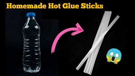 Homemade Hot Glue Sticks From Plastic Bottel 100 Working With Proof