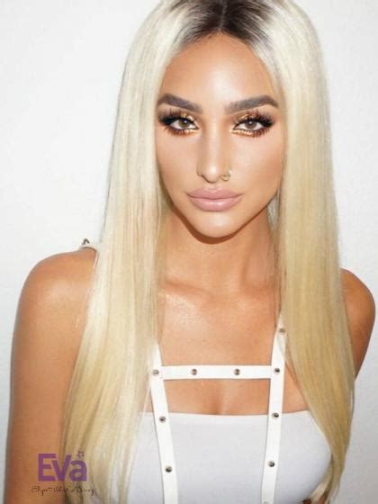 celebrity style human hair full lace wigs at evawigs