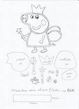 Pig Peppa Bolsa Acessar sketch template