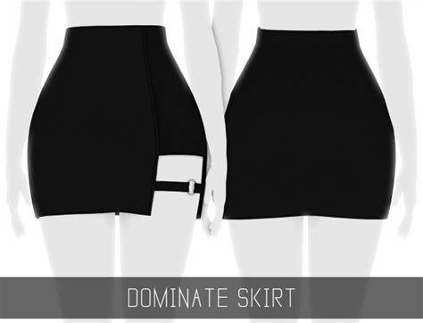 simpliciaty dominate skirt sims  downloads