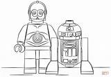 Coloring Lego Pages C3po sketch template