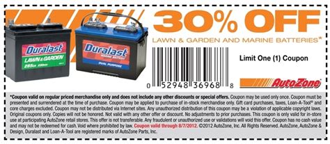 auto battery coupons printable store