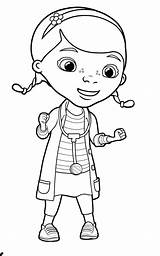 Doc Mcstuffins Coloring Pages Disney Printable Junior Stuffy Color Birthday Lambie Face Drawing Kids Smiling Pdf Getdrawings Sheet Sheets Print sketch template