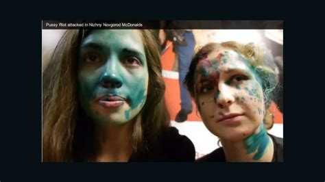 Pussy Riot Members Attacked In Russian City While Eating At Mcdonald S