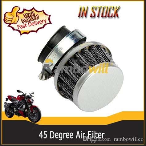motorcycle air filter cleaner  degree bent curved rubber connectorfit cc cc cc cc