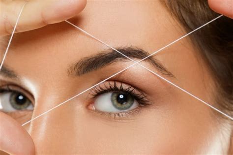 high brow  eyebrow threading tips  tricks