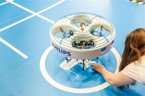 autonomous indoor drone  blue jay  navigates  vlc technology philips lighting