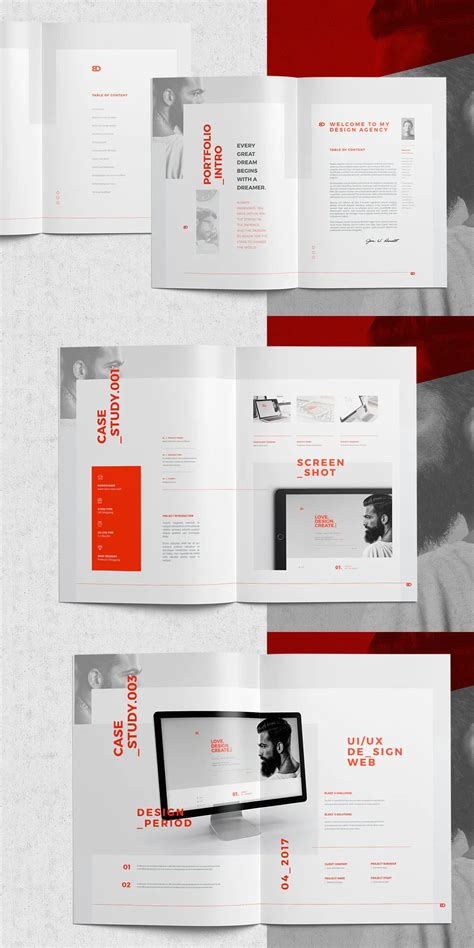 Portfolio Brochure Design Template Indd 24 Pages A4 And Us Letter