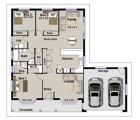 luxury nice  bedroom house plans  home plans design
