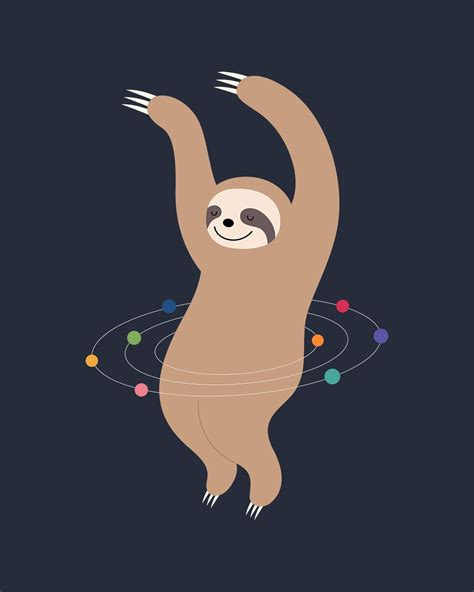 Cute Sloths Wallpapers Wallpaper Cave