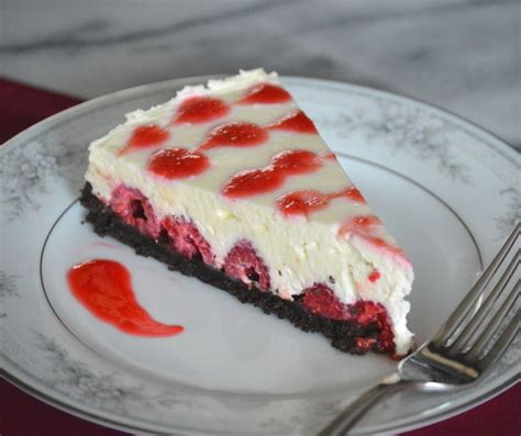 White Chocolate Raspberry Cheesecake Home Cooks Classroom