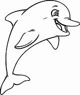 Dolphin Coloring Girl Wecoloringpage sketch template