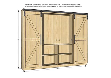 diy barn door plans  resume examples