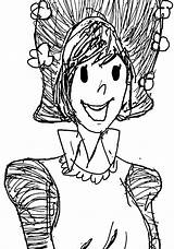 Coloring Amelia Bedelia Draw Wecoloringpage Pages sketch template