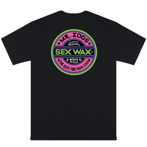 Sexwax Fluoro Mens Short Sleeve 12s Mr Zogs Surfboard Wax
