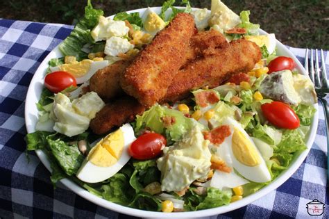 The Freshman Cook Chicken Fried Picnic Salad Sundaysupper