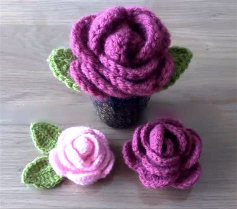 crochet tiny flower video tutorial  love crochet