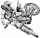 Reed Chad Motocross Coloring Pages Drawing Deviantart Sketch Getdrawings Template sketch template