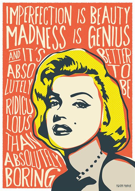 Marilyn Monroe Pop Art Quote Digital Art By Bonb Creative Pixels