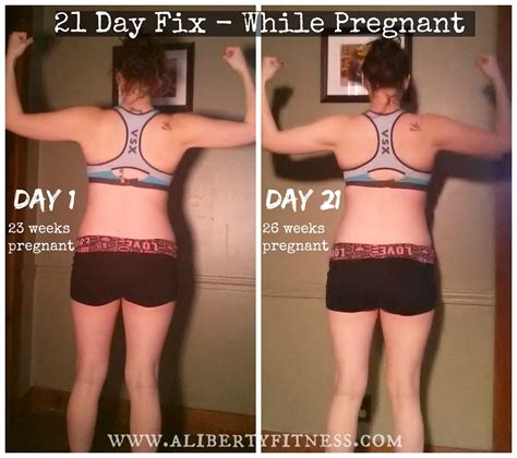 Grace And Grit 21 Day Fix While Pregnant My Final Results And An