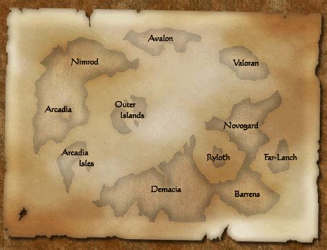 Tales Of Arcadia Images The World Map Outdated