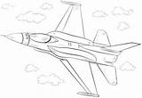 Jet Fighter Draw 16 Coloring Drawing Falcon Fighting Step Pages Military Plane Kids Airplane Supercoloring Jets Air Drawings Force Tutorials sketch template