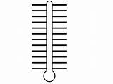 Thermometer Blank Goal Meter Chart Clipart Clip Template Fundraising Lines Printable Cliparts Information Svg Attribution Forget Link Don Clipartbest sketch template