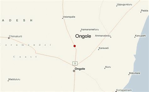 ongole location guide