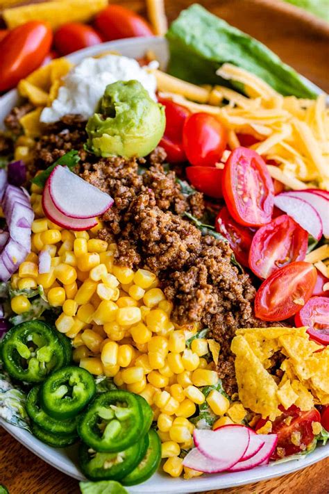 taco salad recipe  food charlatan