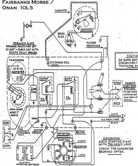 rv wiring diagram  generator