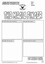 Finger Magic Dahl Roald Workbook Comic Activities Worksheets Resources Writing Style Tes Book Pdf Story Teaching Reading Lessons Novel Notes sketch template