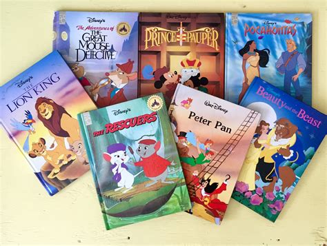 disney book collection  tomt book illustrated fairy tale disney anthology