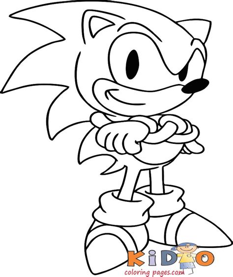 sonic  hedgehog coloring sheets print  kids coloring pages