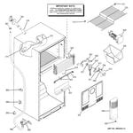 ge stsicpbrww top mount refrigerator parts sears partsdirect