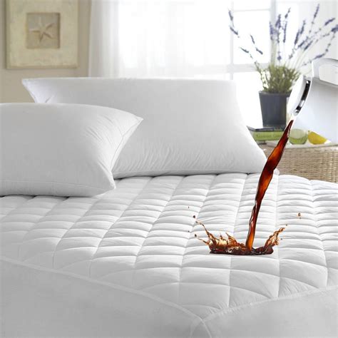 extra deep  waterproof quilted mattress protector single small