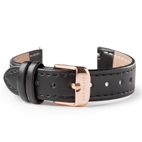 black leather strap mm black leather strap black leather leather