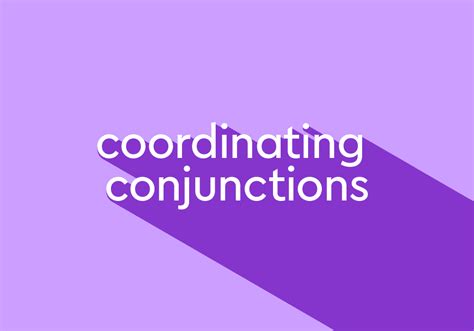 coordinating conjunction thesauruscom