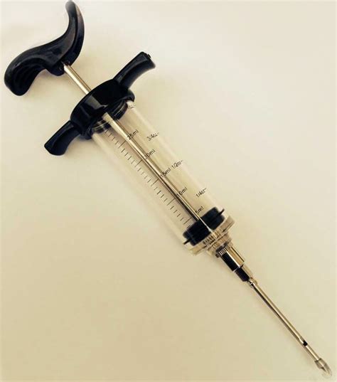 marinade injector flavor syringe cooking meat poultry turkey chicken