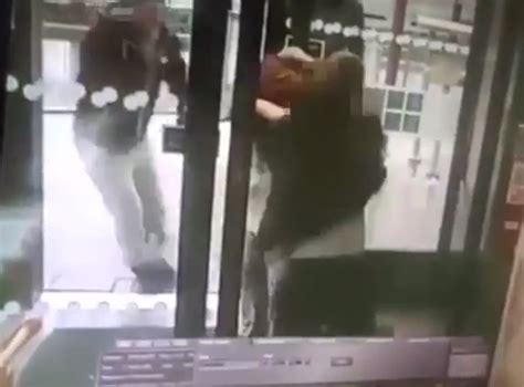 Man Filmed Punching Woman In The Face In Vicious Fight In Mcdonalds