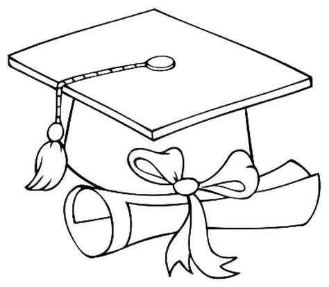 graduation coloring pages  printable