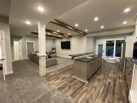 empire remodeling kc basement finish cost options